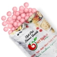 thumbnail image 1 of NY SPICE SHOP Light Pink Shimmer Gumballs - 08 Ounce - Tutti Frutti Flavor - Pink Bubble Gum Balls - Fruity Pink Chew Spheres - Classic Pink Candy Orbs, 1 of 7