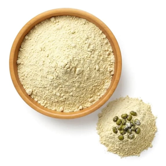 NY Spice Shop Moong Bean Flour - 3 Pound - Mung Bean Flour - Finely Ground Mung Beans - Finely Milled Mung Bean Powder - Perfect for Baking, Batters & Savory Recipes