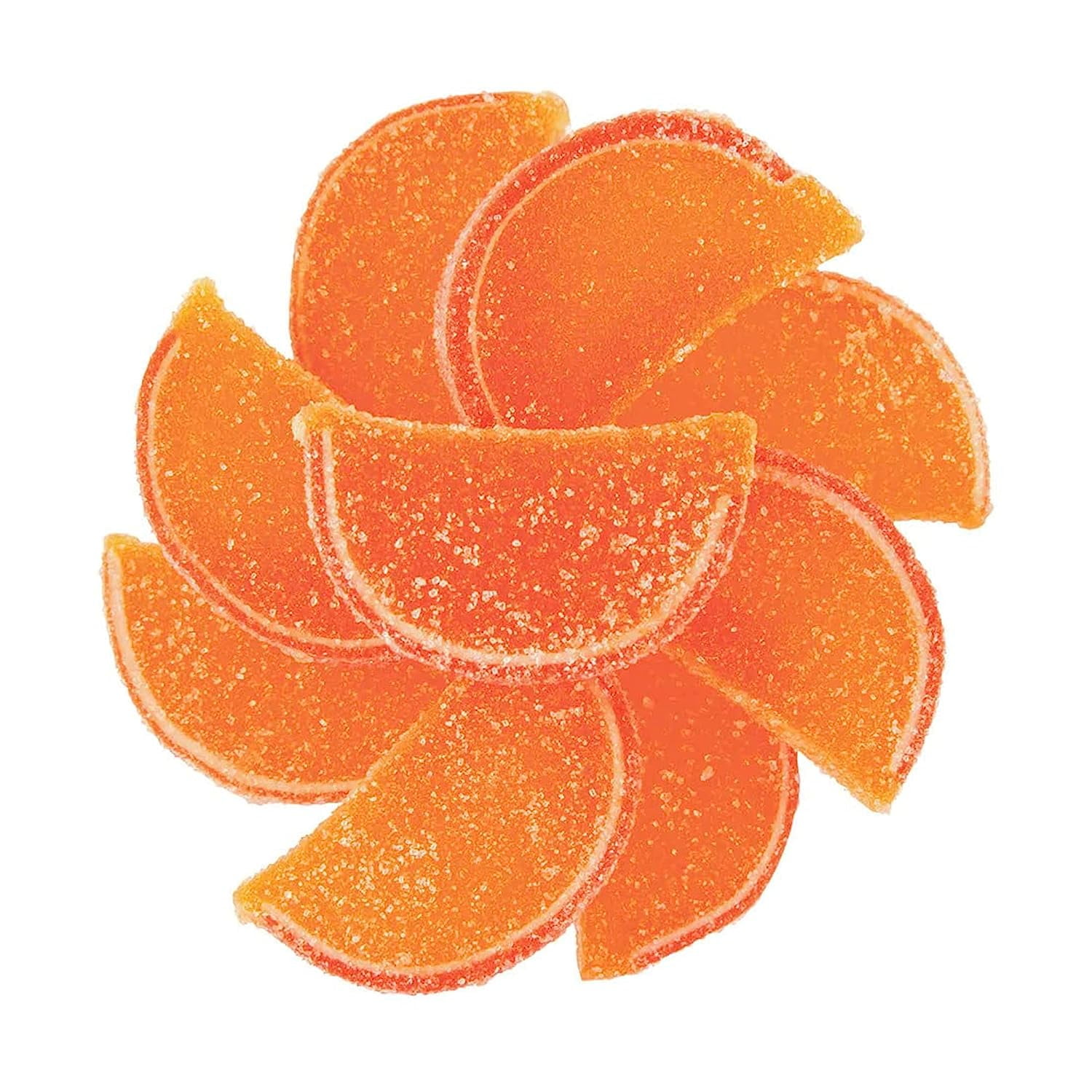 NY SPICE SHOP Orange Candy - 8 Ounce -Candy Orange - Fruit Slices Candy - Jelly Candy - Fruit Candy