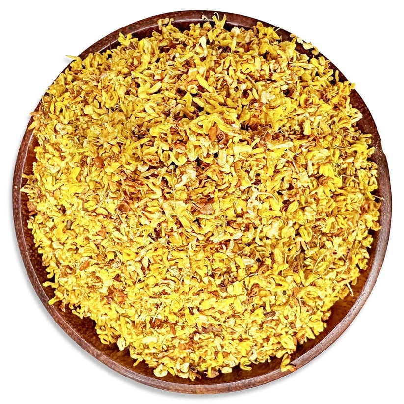NY SPICE SHOP Dried Osmanthus Sweet Flower - 03 Ounce - Osmanthus Fragrans Blossom for Tea Baking and DIY - Osmanthus Gui Hua
