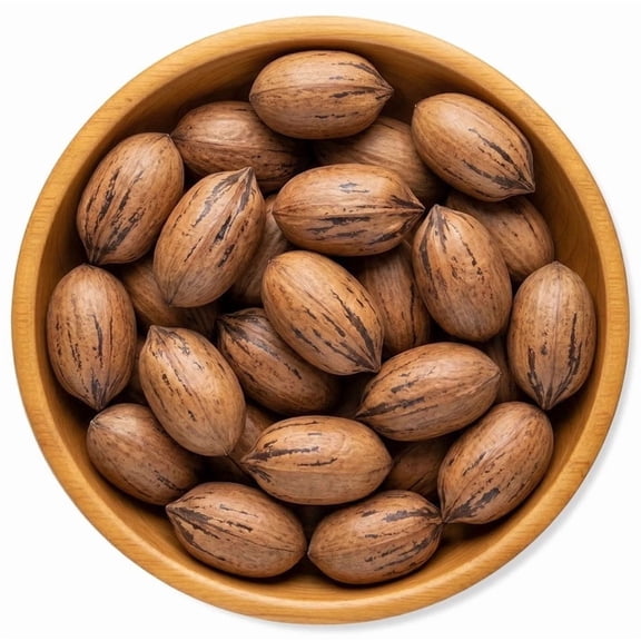 NY SPICE SHOP Pecans In Shell - 1 Pound - Whole Natural Shell-On Pecans with Rich Buttery Nutty Flavor - Whole Pecans in Shell - Natural In-Shell Pecans - Classic Pecans - Classic Snack for Sharing