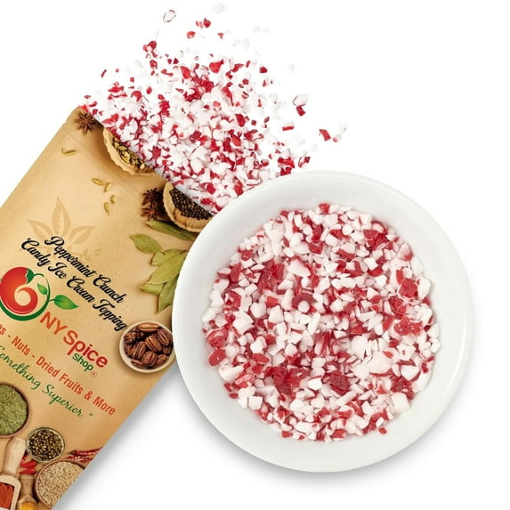 NY SPICE SHOP Peppermint Krunch Candy Ice Cream Topping - 1 Pound