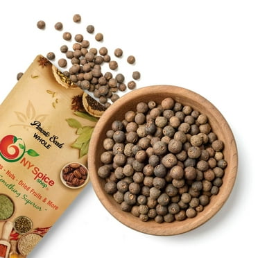 NY SPICE SHOP Pimento Whole Seeds - 08 Ounce - Allspice Berries - All Spice - Ground Allspice - Pimento Peppers