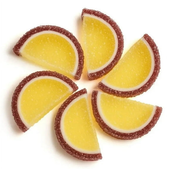 NY SPICE SHOP Pineapple Jelly Fruit Slices - 5 Pound - Jelly Fruit Slices - Jelly Slices Candy