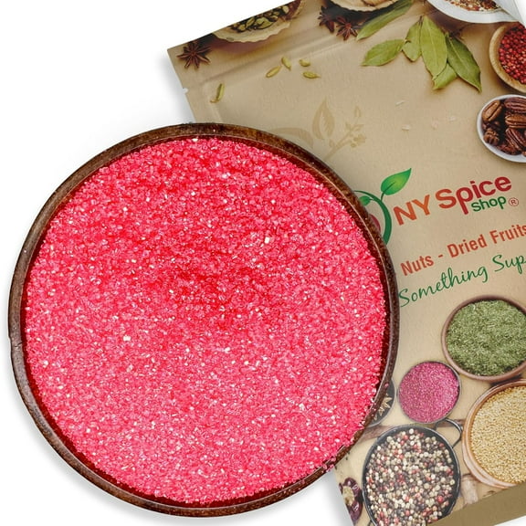 NY SPICE SHOP Pink Sanding Sugar - 08 Ounce - Pink Sprinkles - Sparkling Sugar - Sugar Sprinkles