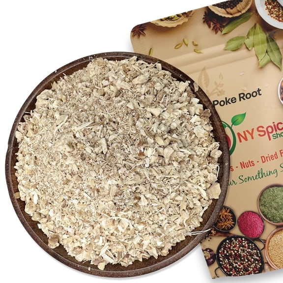 NY SPICE SHOP Poke Root - 04 Ounce - Wildcrafted Herbal Root Cut & Sifted