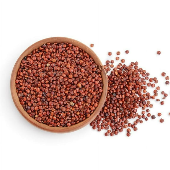 NY SPICE SHOP Quinoa Red - 3 Pound - Red Quinoa Whole Grain - Inca Red - Pre Washed and Gluten-Free
