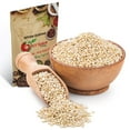 thumbnail image 1 of NY SPICE SHOP Quinoa White - 3 Pound - White Quinoa Whole Grain - Tan Quinoa - Pre Washed and Gluten-Free, 1 of 7