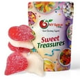 thumbnail image 1 of NY SPICE SHOP Red & White Sour Gummy Hearts - 1 Pound - Valentines Day Candy - Valentine Candy Bulk - Valentines Day Gifts Candy, 1 of 6