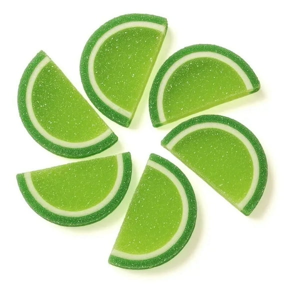 NY SPICE SHOP Sour Apple Jelly Fruit Slices - 1 Pound - Jelly Fruit Slices - Jelly Slices Candy