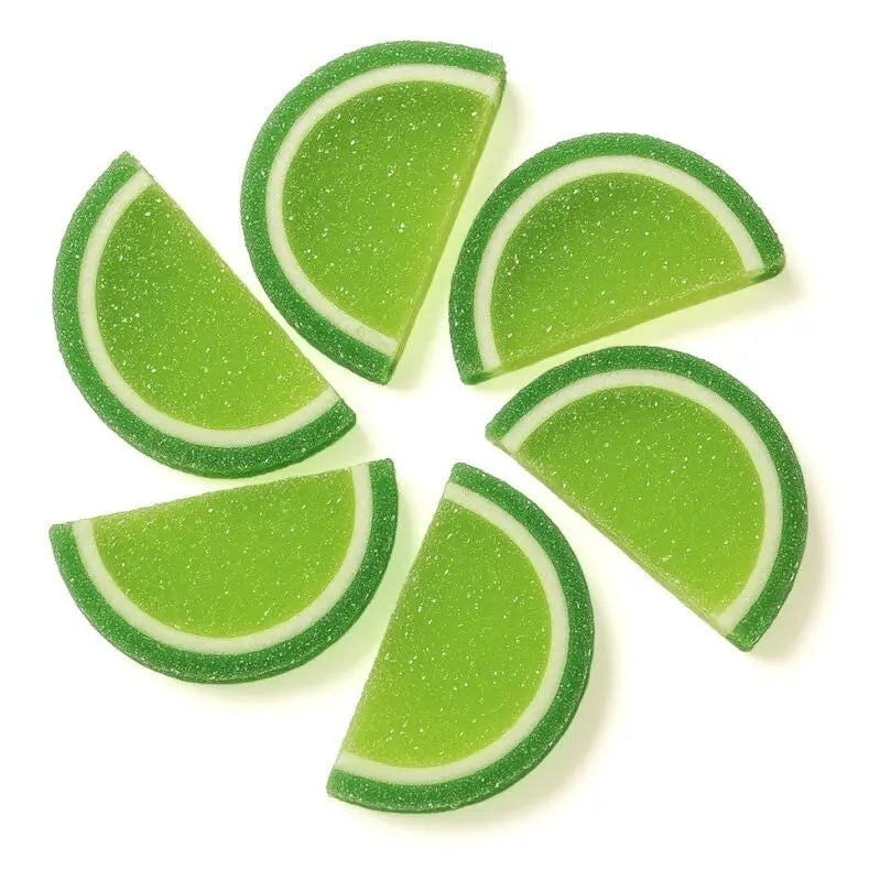 NY SPICE SHOP Sour Apple Jelly Fruit Slices - 5 Pound - Jelly Fruit Slices - Jelly Slices Candy
