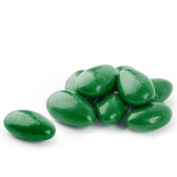 NY SPICE SHOP Super Fine Dark Green Jordan Almonds - 04 Ounce