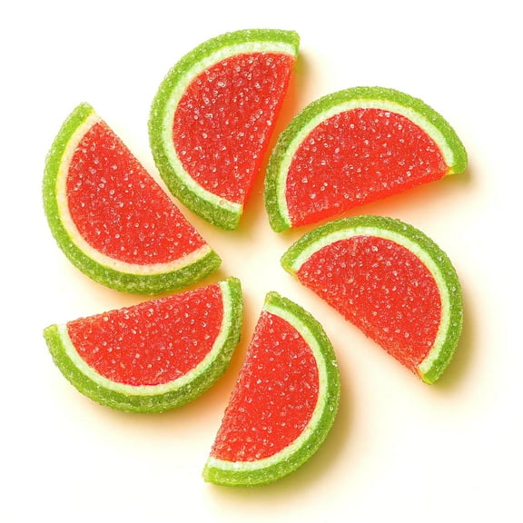 NY SPICE SHOP Watermelon Jelly Fruit Slices - 5 Pound - Jelly Fruit Slices - Jelly Slices Candy