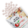 thumbnail image 1 of NY SPICE SHOP White Gumballs - 1 Pound - Tutti Frutti Flavor - White Bubble Gum Balls - Snow Gumballs - Frosty Tutti Frutti Gum Spheres, 1 of 1