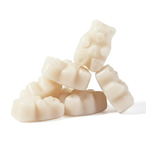 NY SPICE SHOP White Strawberry Banana Gummy Bears - 1 Pound