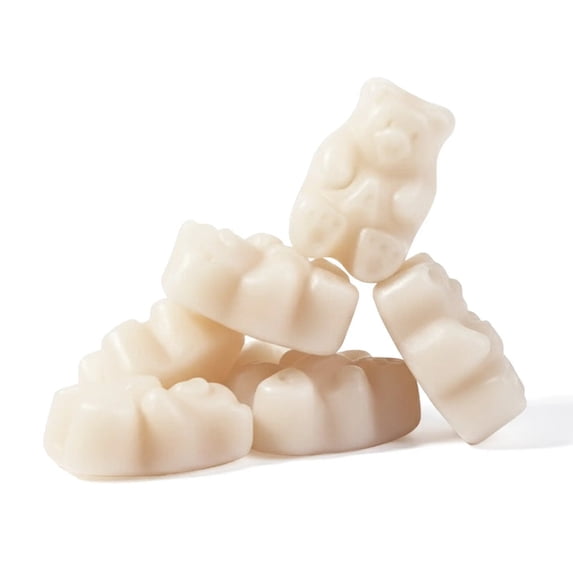 NY SPICE SHOP White Strawberry Banana Gummy Bears - 5 Pound