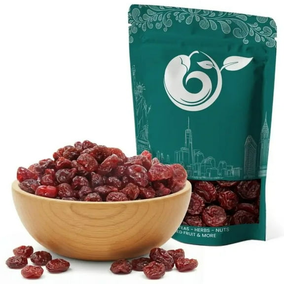 NY SPICE SHOP Whole Dried Cherries - 5 Pound - Dried Whole Cherries - Whole Cherry Pieces - Dried Red Cherries - Sweet Tart Cherry Bites - Chewy Cherry Fruits for Snacking, Baking, Cereals & Salads