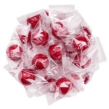 NY SPICE SHOP Wrapped Sizzling Cinnamon Jawbreaker - 3 Pound - Red Cinnamon Jawbreaker - Hot Jawbreaker - Individually Wrapped Jawbreaker