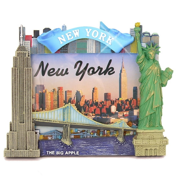 NY Skyline Photo Frame
