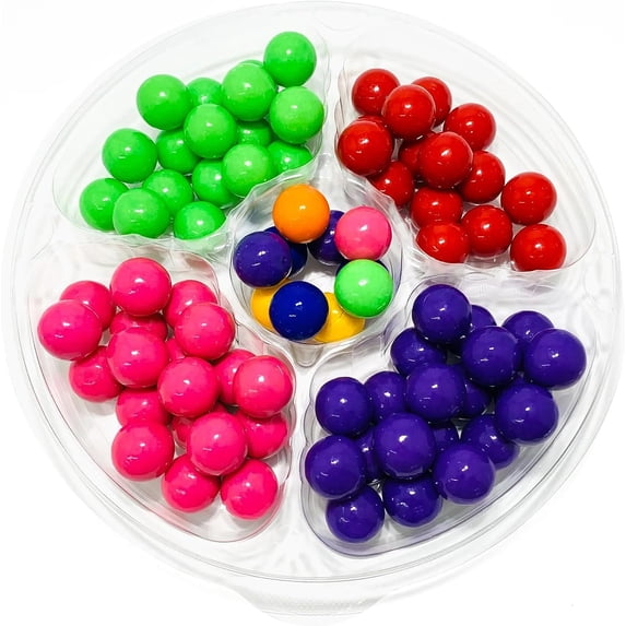 NY Spice Shop Assorted Gumballs Tray - 2 Pound - Assorted Fruit Flavors
