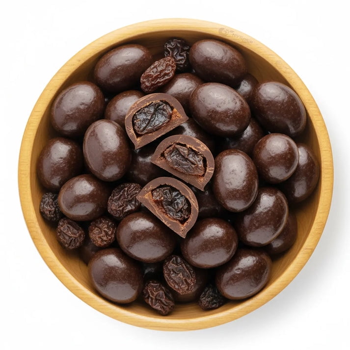 NY Spice Shop Dark Chocolate Raisins Sugar Free - 1 Pound - Sugar Free ...