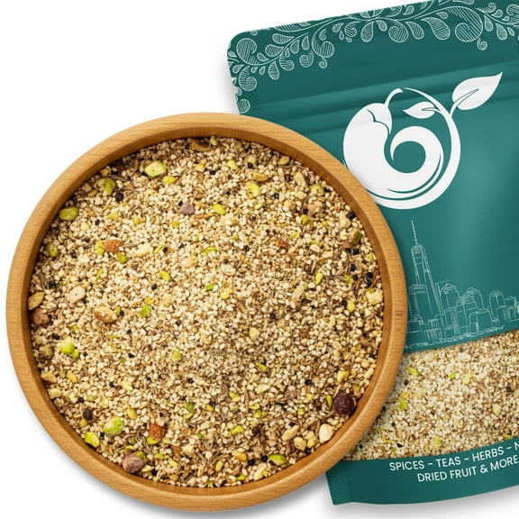 NY SPICE SHOP Dukkah Spice Blend - 08 Ounce - Middle Eastern Dukkah Blend - Traditional Egyptian Dukkah Mix Seasoning of Nuts and Spices - Perfect for Middle Eastern Cuisine