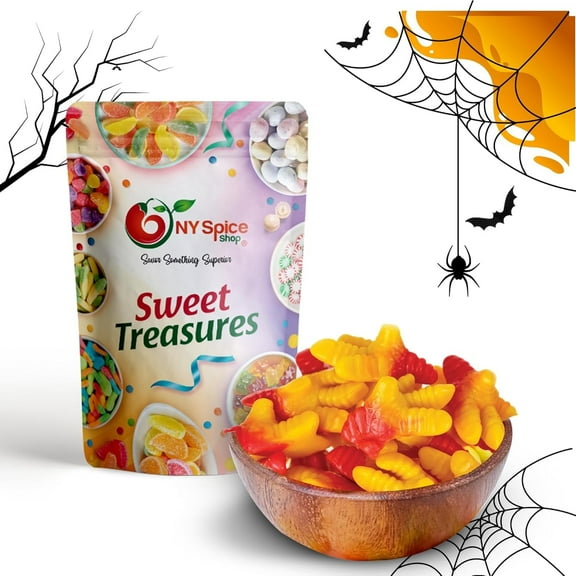 NY Spice Shop Halloween Gummy Chicken Feet - 1 Pound - Halloween Gummy Candies - Halloween Gummy Candy Feets - Halloween Movie Snacks Candy - Halloween Candy Gummies