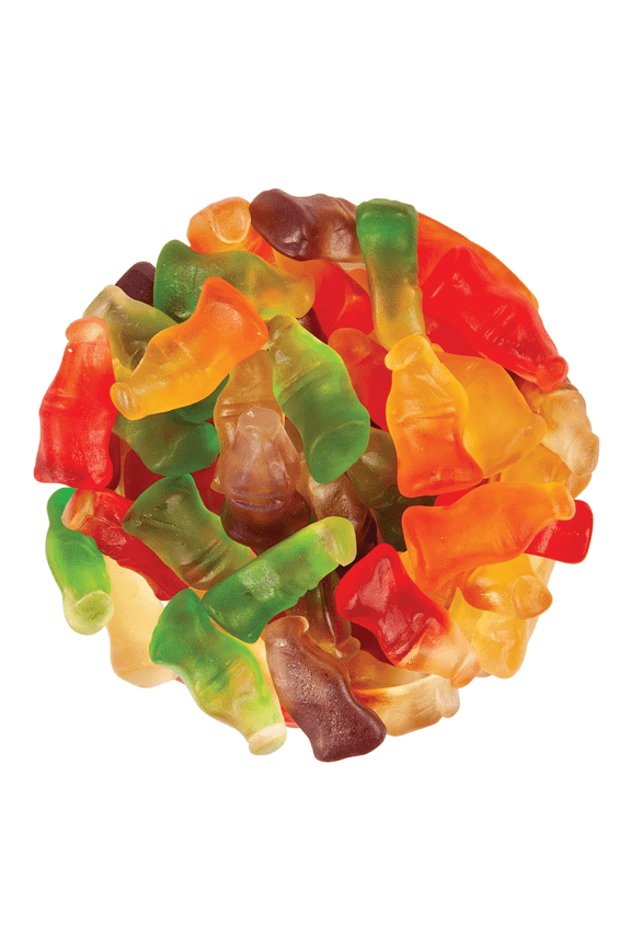 Gummy Soda Pop Mix - Gummies - 1 Pound - Gummy Mini Soda Pop Bottles - Soda Bottle Gummies - Fizzy Drink Gummies - Soda Candy Mix