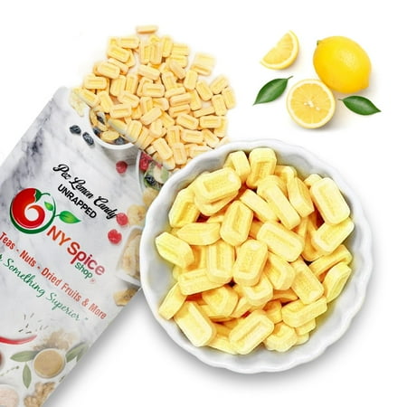 NY Spice Shop PEZ Lemon Candy Unwrapped - 08 Ounce