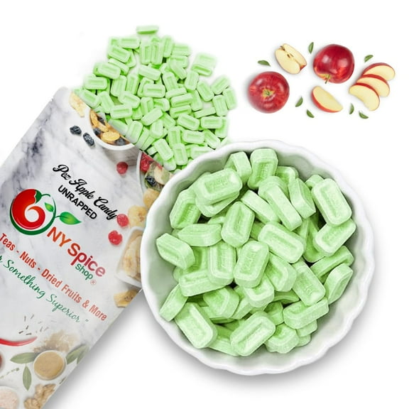 NY Spice Shop PEZ Sour Apple Candy Unwrapped - 3 Pound
