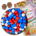 thumbnail image 1 of NY SPICE SHOP Red, White, and Blue Sixlets - 3 Pound - Red, White, and Blue Candy - 4th of July Candy - Patriotic Candy - Memorial Day Candy, 1 of 7