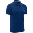 thumbnail image 1 of NY Threads Men's Golf Polo Shirt UPF 70+ Regular Fit Moisture Wicking Quick Dry Performance Short Sleeves Polo, Medium, Royal Blue, 1 of 9