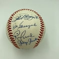 NY Yankees Legendary Announcers Signed Baseball Mel Allen John Sterling
