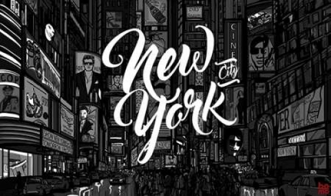 NY3 Canvas Art - BoMo (24 x 36)