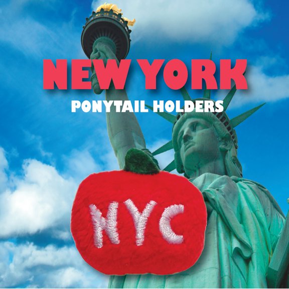 NYC APPLE PONYTAIL PALS