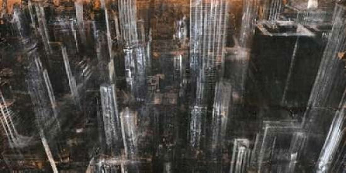 NYC Aerial 1 Canvas Art - Dario Moschetta (24 x 48)