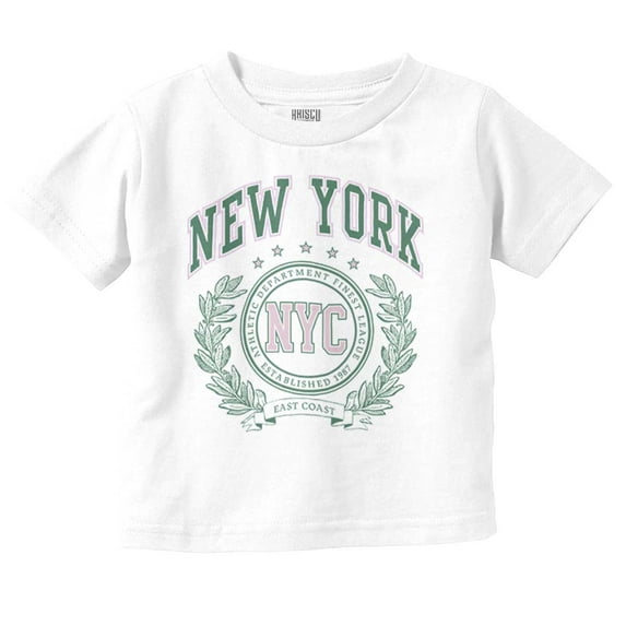 NYC Athletic Department League Toddler Boy Girl T Shirt Infant Toddler Brisco Brands 2T