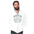 thumbnail image 1 of NYC Athletic Department League Unisex Fleece Graphic Zip Up Hoodie Brisco Brands 4X, 1 of 5
