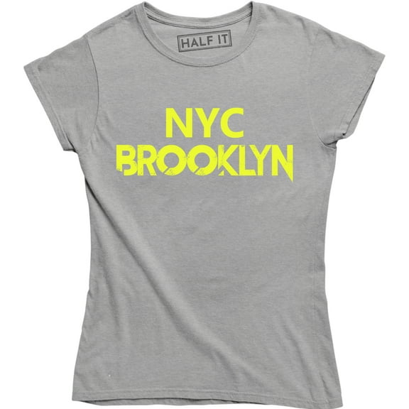 NYC Brooklyn Star Printed Graphic Street Fresh USA Cool New York T-Shirt