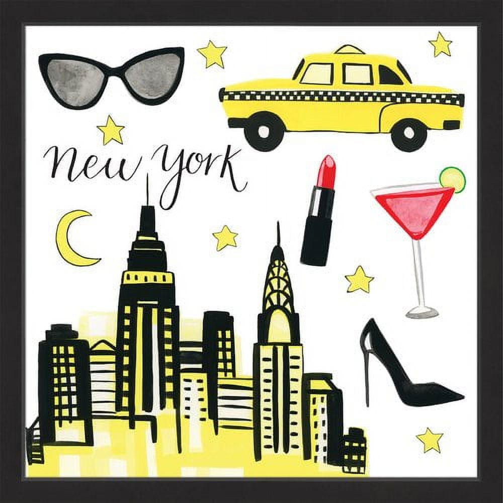 "NYC Chic" Framed Painting Print
