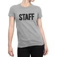 thumbnail image 1 of NYC Factory Ladies Staff Tee's Front & Back Screen-Print Regular US Sizing, 1 of 2