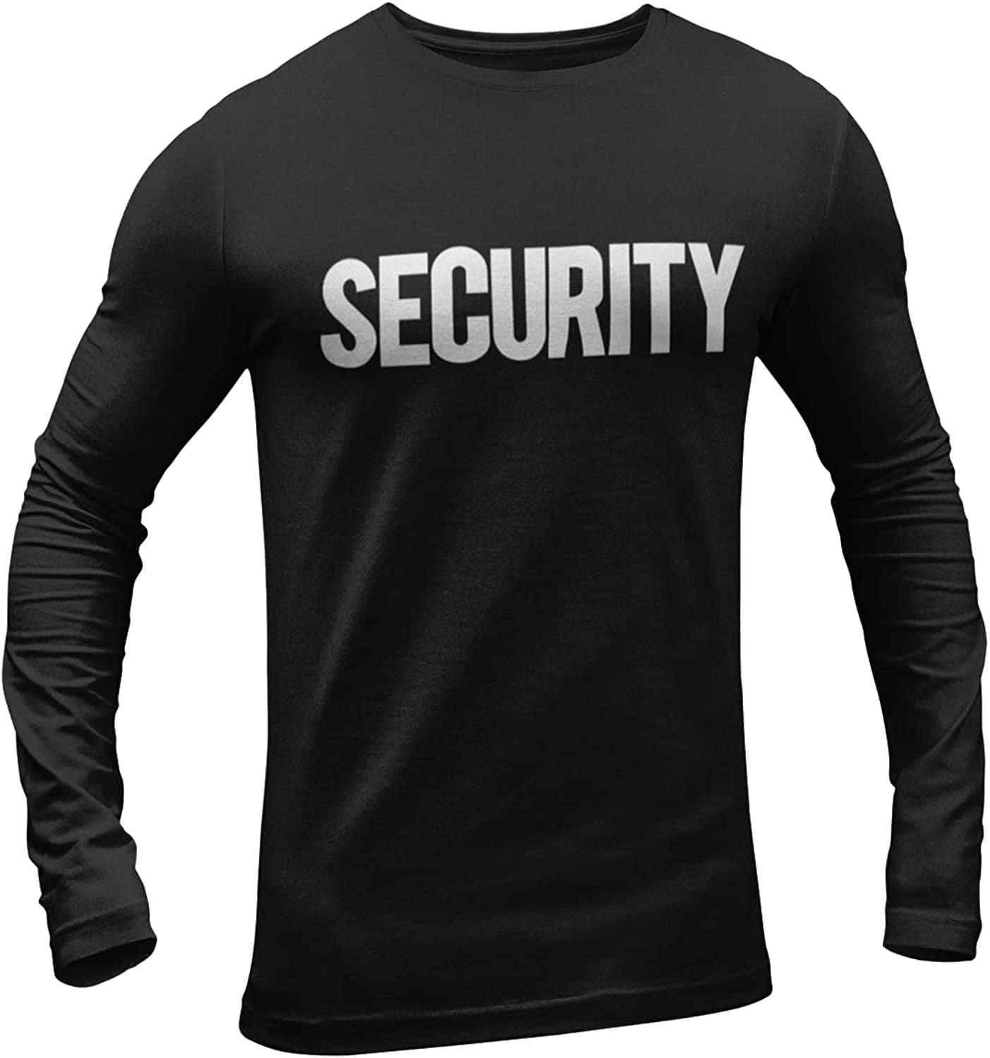 NYC Factory Men's Long Sleeve Security T-Shirt Bright & Bold Screen ...