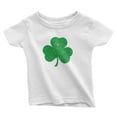 thumbnail image 1 of NYC Factory Screen Printed Distressed Shamrock Toddler T-Shirt Tee 2T 3T 4T Irish Green White, 2T, 1 of 1