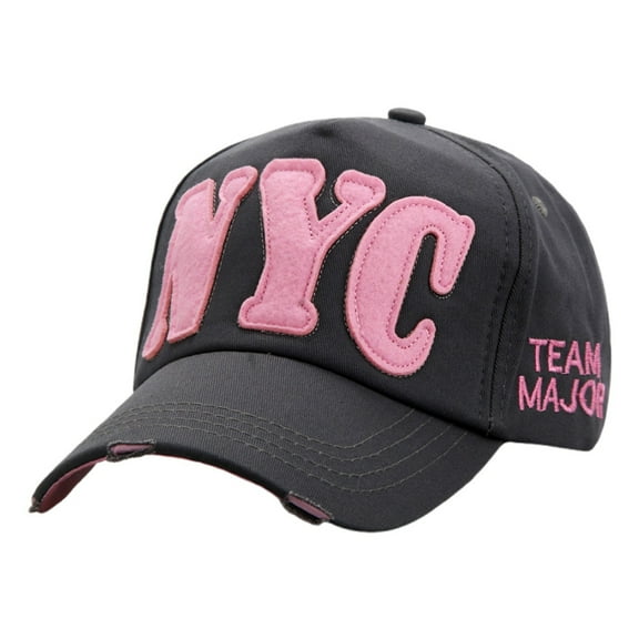 NYC Letter Baseball Cap For Men And Women Spring Summer Sports Hat Casual Sun Adjustable Dad Hat