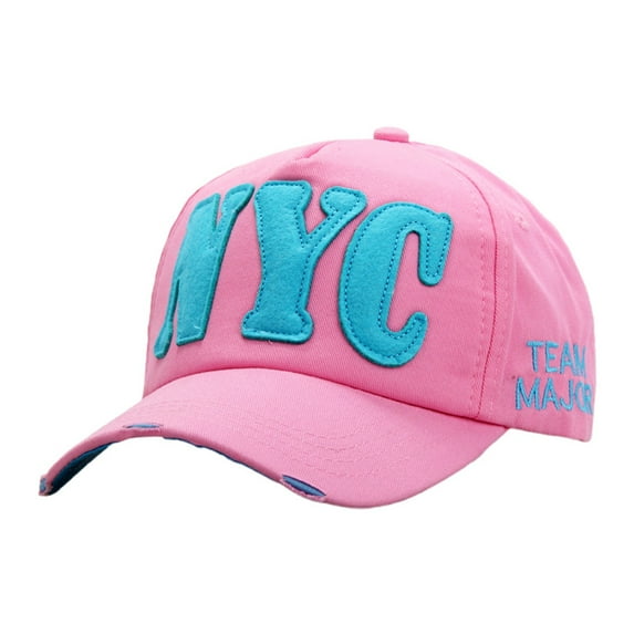 NYC Letter Baseball Cap For Men And Women Spring Summer Sports Hat Casual Sun Adjustable Dad Hat