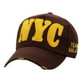 thumbnail image 1 of NYC Letter Baseball Cap for Men and Women Spring Summer Sports Hat Casual Sun Adjustable Dad Hat Baseball Caps Men Fitted Pong Hats Cap Team Flip Back Hats Gnarly Hat Mens Wool Caps and Hats, 1 of 3