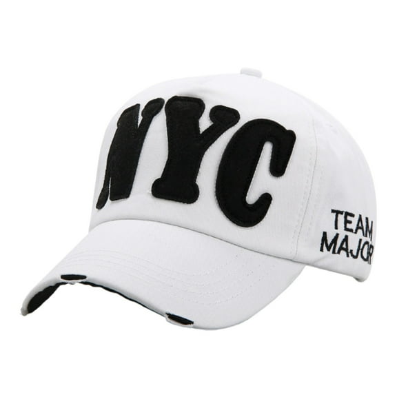 NYC Letter Baseball Cap for Men and Women Spring Summer Sports Hat Casual Sun Adjustable Dad Hat Teenage Boy Hats Sports Dad Hat Baseball Caps Men Plain Low Cap Baseball Caps for Men Adjustable
