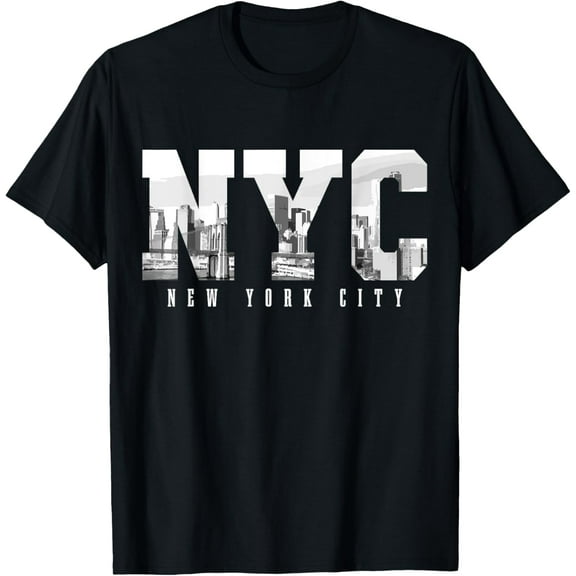 NYC New York City NY Skyline USA America Vintage Souvenir T-Shirt