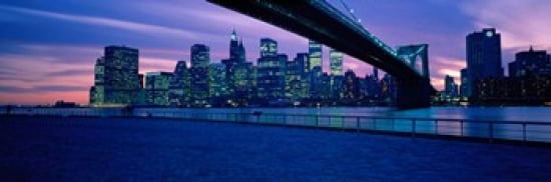 NYC New York City New York State USA Canvas Art - Panoramic Images (18 x 6)