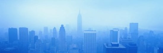 NYC New York City New York State USA Canvas Art - Panoramic Images (36 x 12)